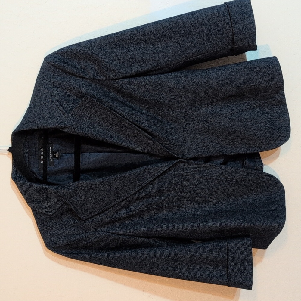 Nine West Fitted Stretch Blazer Size 4